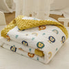 Thick Warm Cartoon Baby Velvet Blanket for Kids