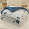 Thick Warm Cartoon Baby Velvet Blanket for Kids