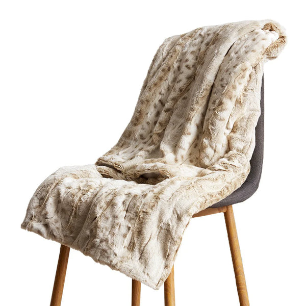 Leopard Print Thick Blanket