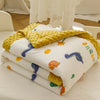 Thick Warm Cartoon Baby Velvet Blanket for Kids