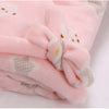 Baby Wrap Blanket, Newborn Swaddle, Fleece Cotton Blanket